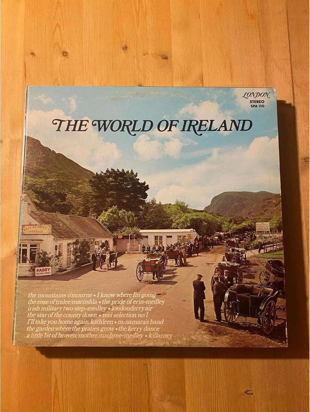 Various – The World Of Ireland Vintage 33rpm VG+ AB29